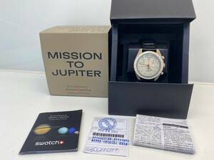 新品 正規品 Swatch x Omega Bioceramic Moonswatch Mission to the JUPITER Speedmaster ジュピター スピードマスター