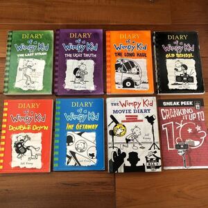 英語多読　Diary of a Wimpy Kid 7冊＋おまけ1冊セット　洋書　英語絵本