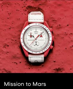 SWATCH OMEGA / BIOCERAMIC / MOONSWATCH / MISSION TO MARS / SO33R100