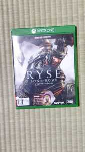 即決　美品　送料無料 Ryse:Son of Rome レジェンダリーエディション Xbox One◆日本版