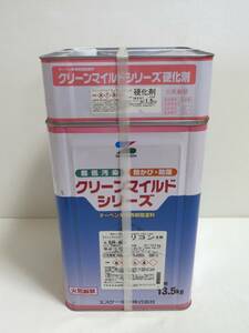 ■(67)エスケー化研 クリーンマインド シリコン 主剤 色 SR-404 13.5kg/硬化剤 1.5kg【未開封品】