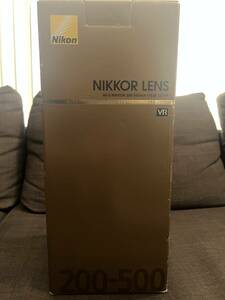 ★極美品★Nikon ニコン AF-S NIKKOR 200-500mm F5.6 E ED VR 元箱 元箱付き 即決送料無料