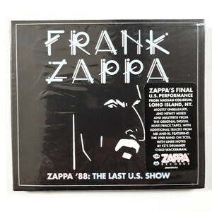 送料無料！ Frank Zappa Zappa 88: The Last U.S. Show 2CD フランク・ザッパ 輸入盤CD 新品・未開封品