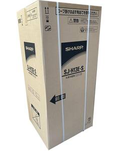 新品未使用品 SHARP シャープ 2ドア 冷蔵庫 SJ-H13E-S 128Ｌ(冷蔵94Ｌ,冷凍34Ｌ) シルバー