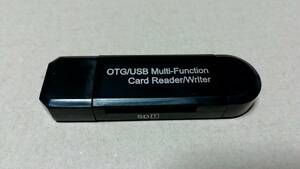 USB2.0＆Micro USB用カードリーダー　microSDカード＆SDカード対応 