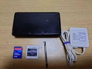 3DS　本体 充電器　SDカード タッチペン　キングダムハーツ
