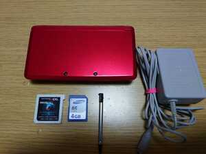 3DS 本体 充電器 SDカード タッチペン バイオハザード