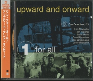 CD JAZZ / UPWARD AND ONWARD / ONE FOR ALL / CRISS CROSS/帯(背表紙、うすヤケ)付き/直輸入盤/CRISS1172CD