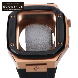 美品 GOLDEN CONCEPT SP44 APPLE WATCH CASE アップルウォッチケース スマートウォッチ用ケース 腕時計 44MM ROSE GOLD/BLACK
