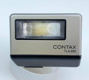 【美品】1円出品 コンタックス CONTAX TLA 200 フラッシュ ストロボ 発光確認済 