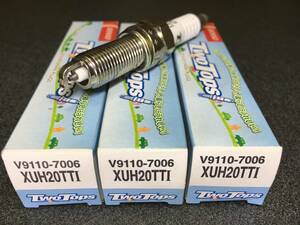 DENSO TWO TOPSプラグ V9110-7006 XUH20TTI 3本セット 新品未使用