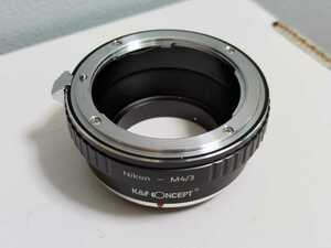マウントアダプター ニコンFマウント　マイクロフォーサーズ　MFT M4/3 Nikon　K&FCONCEPT