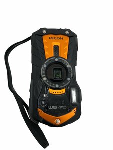 RICOH（リコー）◆デジタルカメラ RICOH WG-70 [オレンジ] WG-70 カメラ/078