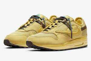Travis Scott Nike Air Max 1 CACT.US Gold　トラヴィス・スコット × ナイキ　カクタスゴールド 28cm