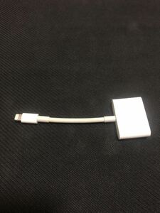 Apple 純正　HDMI変換ケーブル usb type-c USB-C ←→ Lightning 極美品　md826am/a