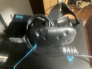 HTC Vive VRヘッドセット　ベースステーション1つのみ　コントローラー無し　動画視聴やレーシスシムユーザー向け。