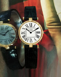 【CARTIER】カルティエヴァンドームボルドー★シルバーローマ文字盤★レディース腕時計【新品仕上げ】