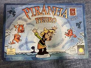 ボードゲーム Piranha Pedro ピラニア・ペドロ Goldsieber Spiele メビウスゲームズ