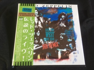 Empress Valley ★ Led Zeppelin - 伝説のライヴ！「How The West Was Won」JRK Remix プレス3CD見開きペーパースリーブ