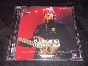 新作！Moon Child ★ Paul McCartney -「LA Forum First Night」Mike Millard Master プレス2CD