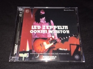 海外製直輸入品 Moon Child ★ Led Zeppelin -「Ookini Winston」929 Osaka 1971 サウンドボード！3CDプレス盤。