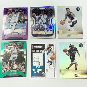 Minnesota Timberwolves カードセット KARL ANTHONY TOWNS DANGELO RUSSELL NBAカード Panini