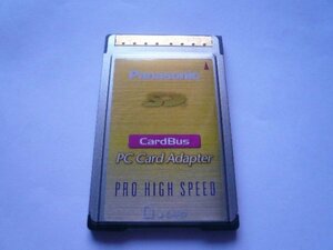 Panasonic　SDカード　CardBus対応　PCカードアダプター　BN-SDDAP3