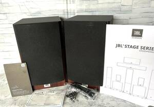  (未使用に近い)JBL STAGE A120 ペア ブックシェルフ・スピーカー STAGEシリーズ 