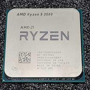 CPU AMD RYZEN5 3500 3.6GHz 6コア6スレッド PCパーツ 動作確認済み