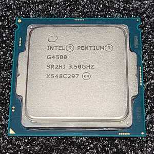 CPU Intel Pentium G4500 3.5GHz Skylake PCパーツ インテル 動作確認済み