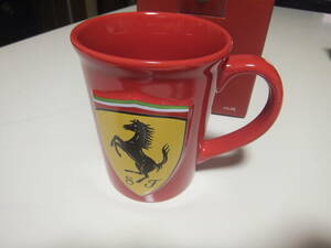 　Ferrari マグカップ大サイズ　フェラーリオフィシャル　貴重な未使用品