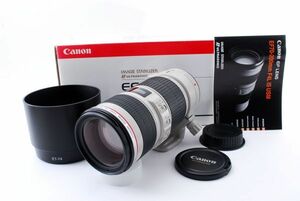 【箱付き・美品】 Canon キャノン EF 70-200mm F4 L IS USM レンズ キヤノン 高性能　三脚座付き！ カメラ デジタル #867