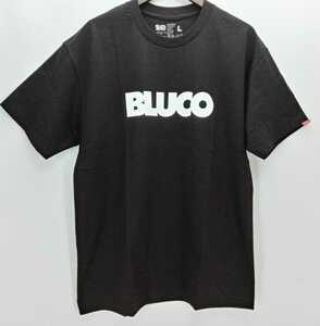 BLUCO WORK GARMENT/ブルコ OL-800 PRINT S/S-logo- /カラー(BLK)サイズL.新品.税込価格.送料無料.ハーレー.チョッパー　