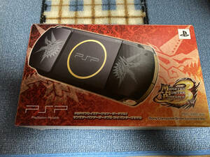PSP「プレイステーション・ポータブル」 モンスターハンターポータブル 3rd ハンターズモデル (PSP-3000MHB)