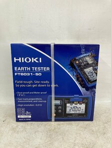 【未使用】HIOKI(日置電機) FT6031-50 接地抵抗計 防水タイプ Bluetooth通信対応 / ITL9FKZFJNP4