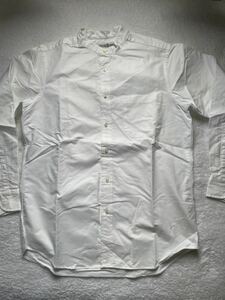 【新品未使用】INDIVIDUALIZED SHIRTS バンドカラー シャツ オックスフォード インディビジュアライズドシャツ ユーソニアングッズストア