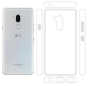 Android One X5 (LG G7 One, LG G7) 透明 ソフト TPU ケース