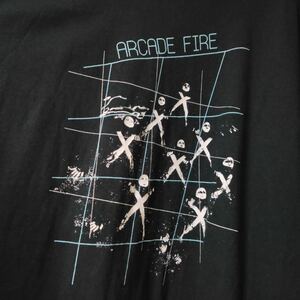 Arcade Fire XL Band T-shirt メンズ バンドTシャツ