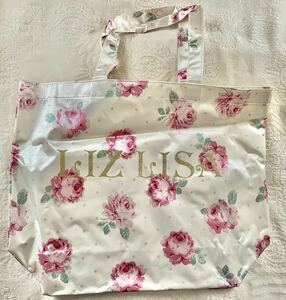 【新品・付録】LIZ LISA リズリサ/トートバッグ/ 花柄/ 白地/ ピンク系花柄/ドット柄
