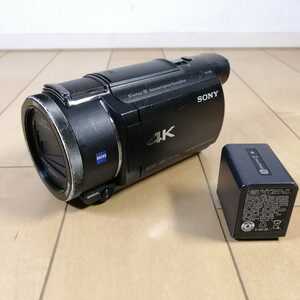 SONY　ソニー　HANDYCAM　4K　64GB　光学20倍　デジタルビデオカメラ　FDR-AX60