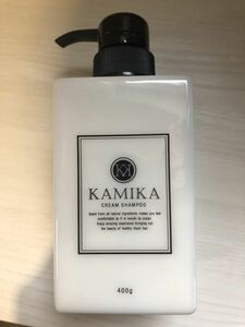 正規品　新品未使用　KAMIKA オールインワンクリームシャンプー400G 説明書付き