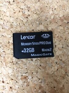 【動作確認済、初期化済】Lexar メモリースティックPRO Duo 32GB MEMORY STICK MAGIC GATE 39