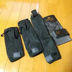 Mystery Ranch Zoid Bag kit ミステリーランチ　ゾイド　バッグ　キット　Black S＆M＆L　3個セット