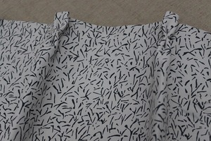 ☆遮光デザインカーテン:150×215cm:2枚 GR/カネルヴァ/北欧デザイン☆e368