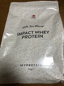 送料無料 国内発送 myprotein マイプロテイン ホエイプロテイン ミルクティー味 2.5kg BCAA 筋トレ