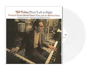 未開封 限定ホワイトカラー重量盤LP ビル・エヴァンス From Left To Right アナログレコード Bill Evans Eddie Gomez Sam Brown 