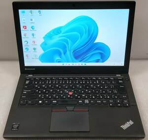 Lenovo ThinkPad X250 i5-5200U 2.20Gx4/8GB SSD128GB+HDD500GB 12.5インチノートPC Win11/Office2019 Pro/USB3.0/DP■C051402