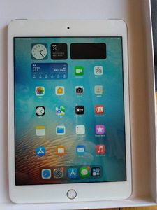 【動作品/docomo SIMロック未解除/送料無料】Apple iPad mini 4 Wi-Fi + Cellular 16GB MK712J/A [ゴールド]