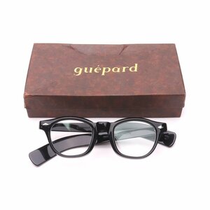 ギュパール GUEPARD gp-12 サングラス クリアレンズ 眼鏡 ブラック /U /X
