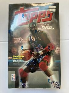 1997-98 topps series 1 トップス Hakeem Olajuwon Michael Jordan マイケルジョーダン Unopened BOX NBA basketball CARDS 未開封 RC